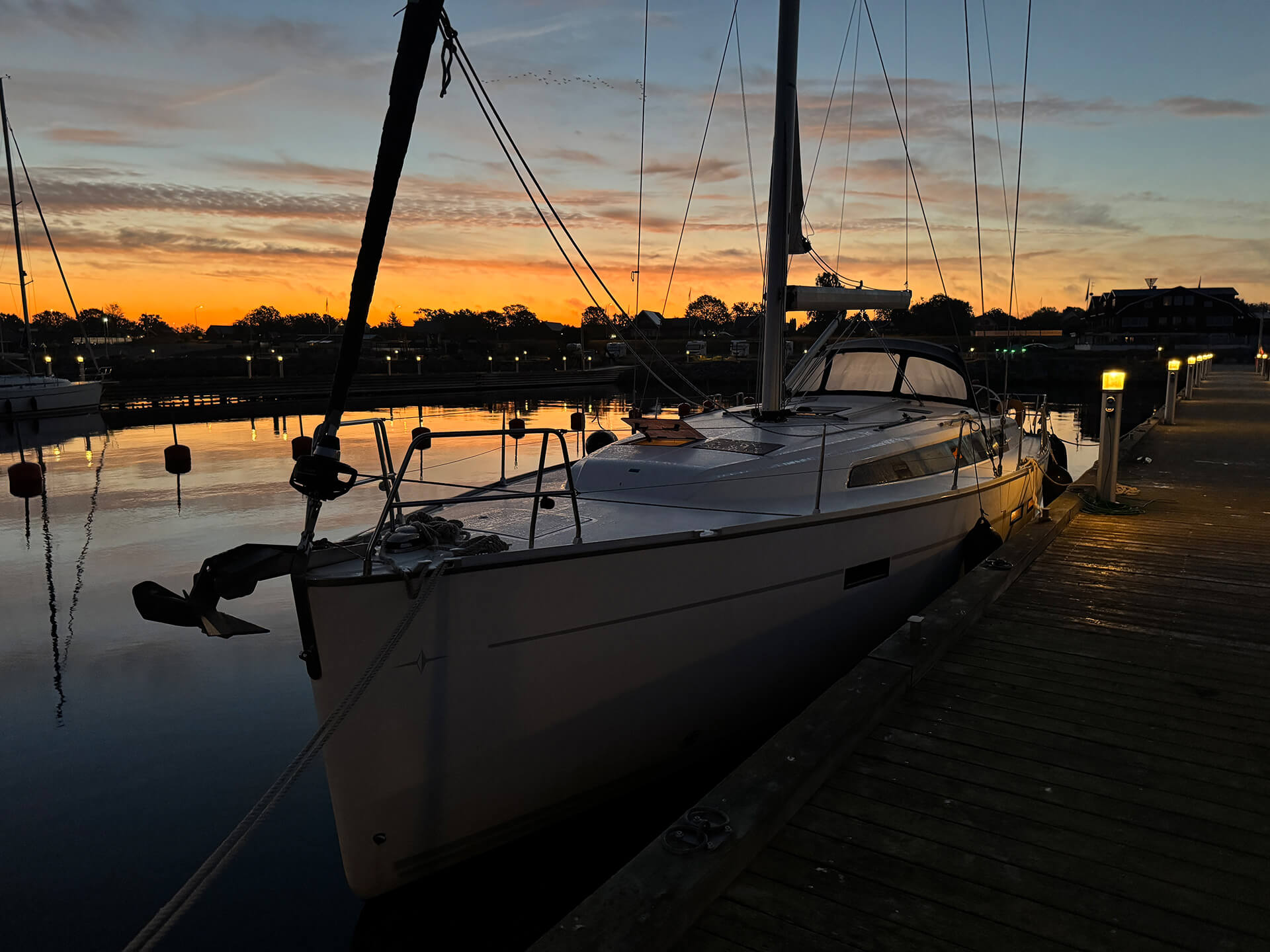 Sonnenaufgang in Byxelkrok