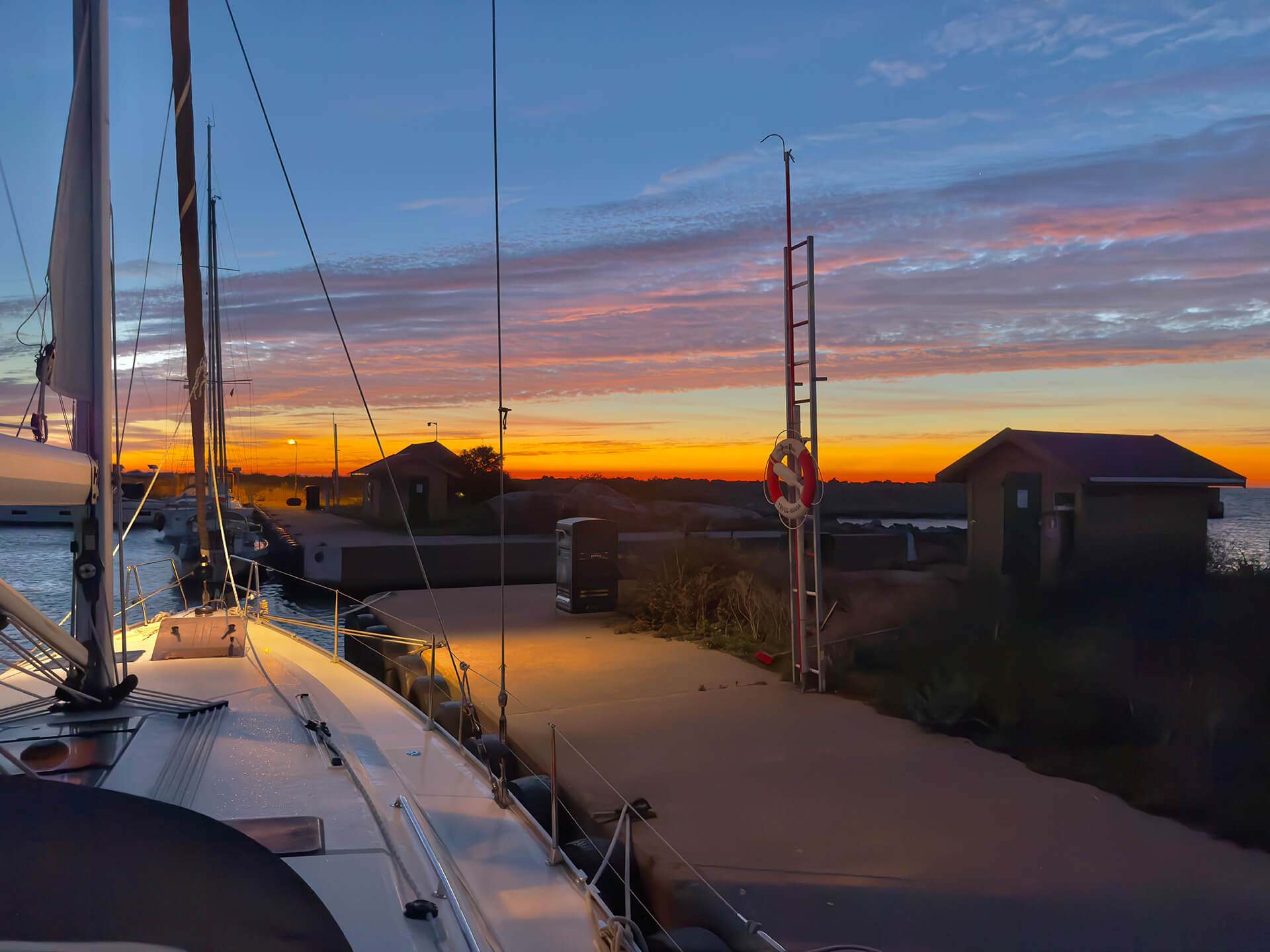 Sonnenaufgang in Utklippan