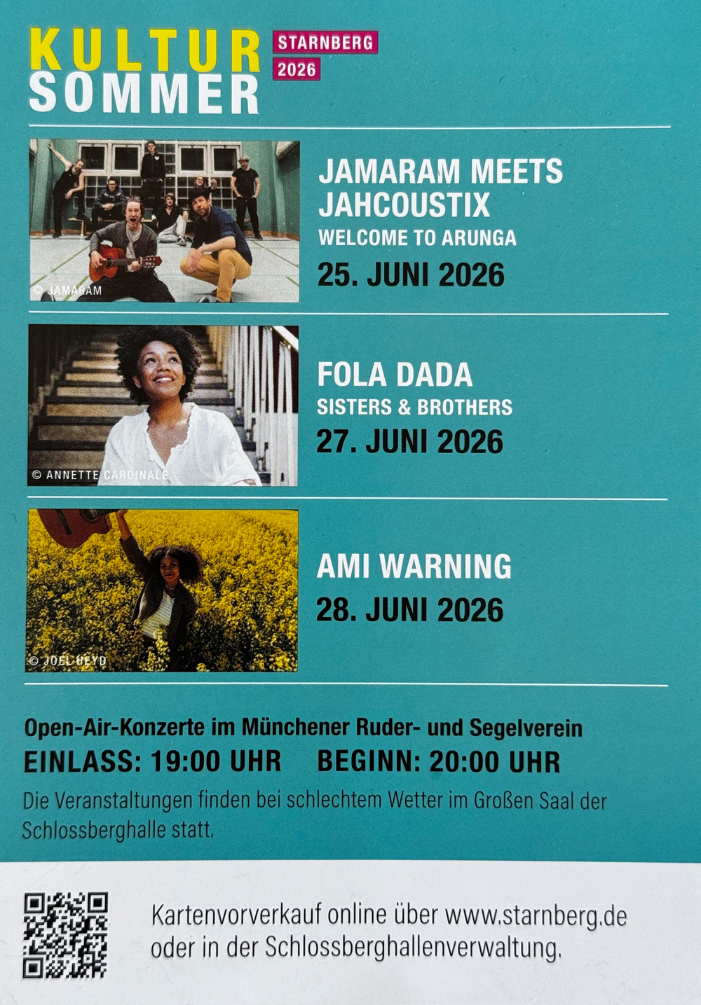 Kultursommer Flyer 2026 Nl