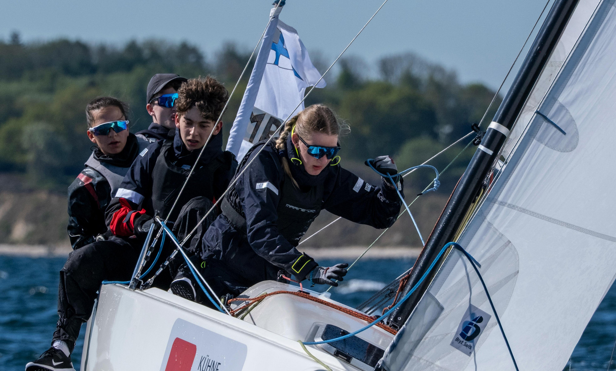 Gratulation zum Debut des neuen J70 Junioren-Teams bei der Deutschen Junioren Segel-Liga in Kiel