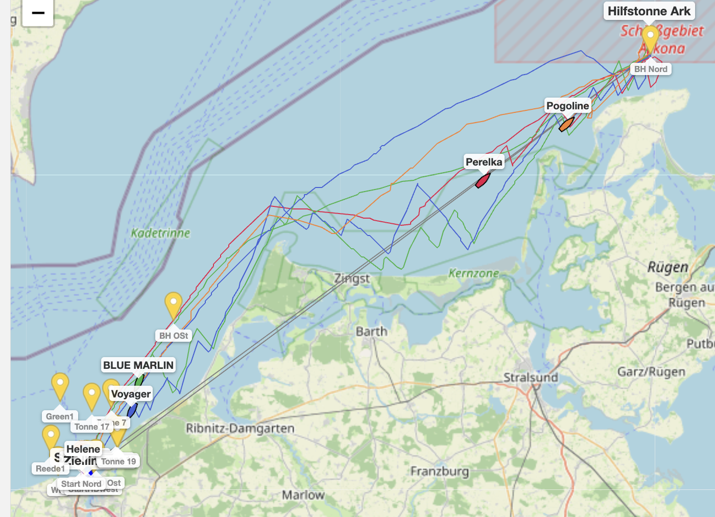 Kurs Rund Bornholm-Arkona 2026