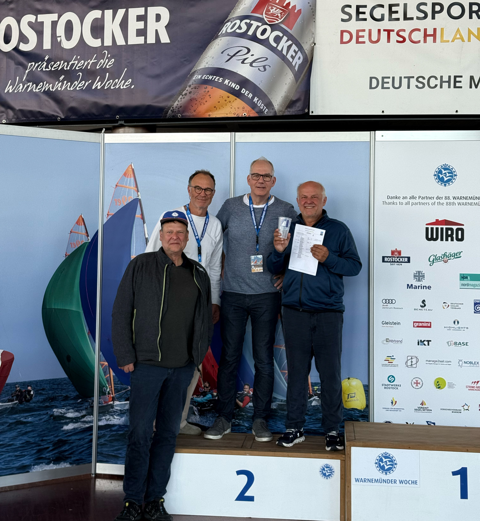 Rund Bornholm - Platz 2 in der Charterwertung