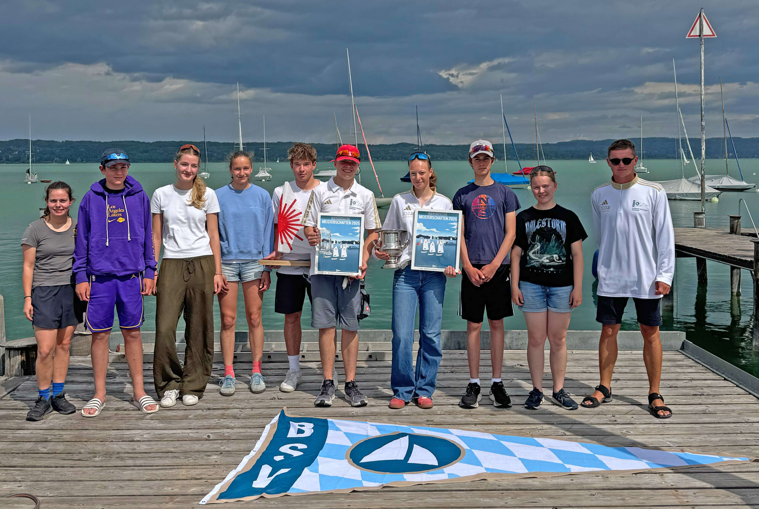 Bayerische Landesjugendmeisterschaft 2026 im ILCA 4 und ILCA 6 / Laser Datschi