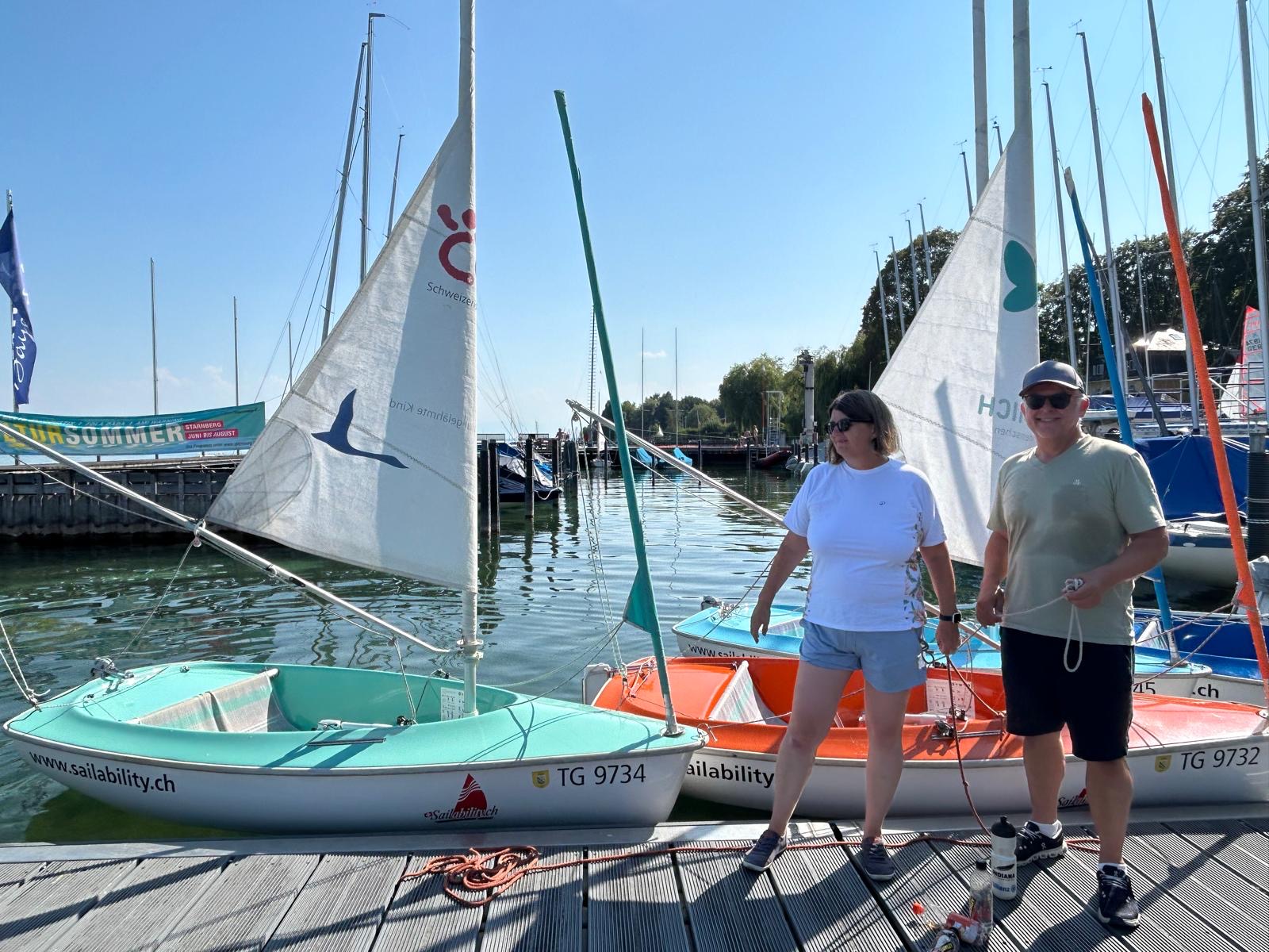 Sailability.ch zu Besuch beim MRSV am Starnberger See